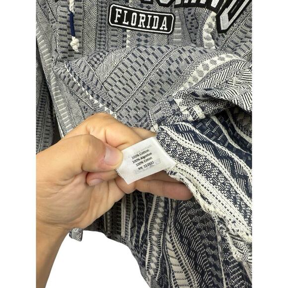 Beach By Exist Marco Island Florida Rasta Beach Black White Hoodie Beach Size XL - Picture 4 of 7